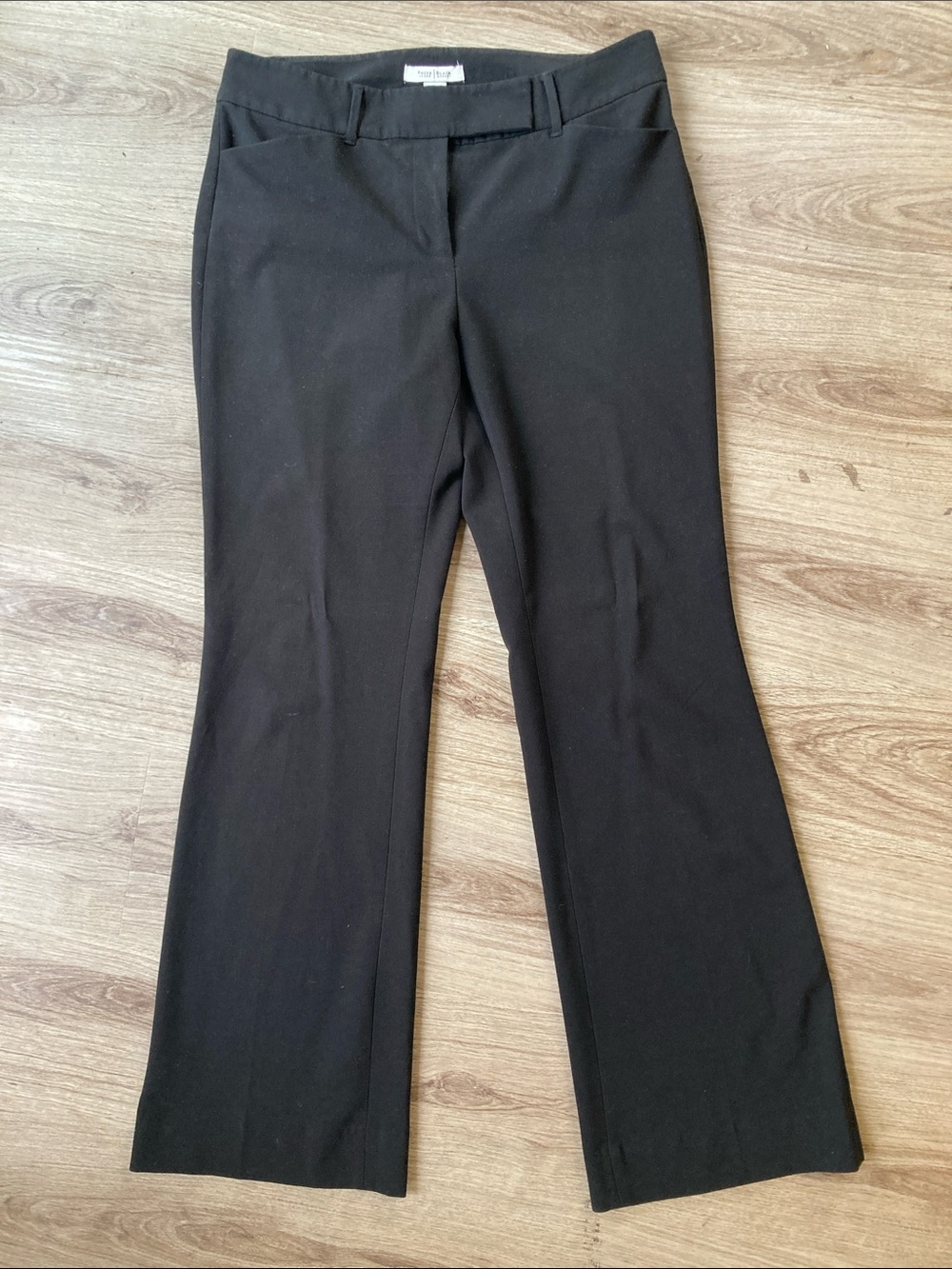 White House Black Market Black Bootcut Dress Pants